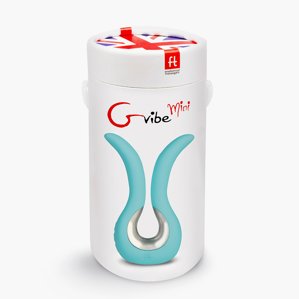 Эротический массажер Gvibe Mini с двойной вибрационной системой, гибкими «ушками» и цифровой системой управления