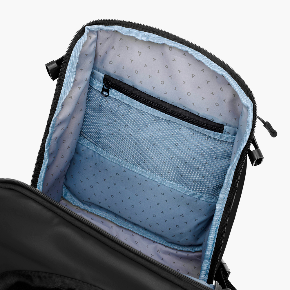 Рюкзак Torber Mobi T1809 из экологичного полимера PolyAir с дышащей спинкой, отделениями для ноутбука и планшета