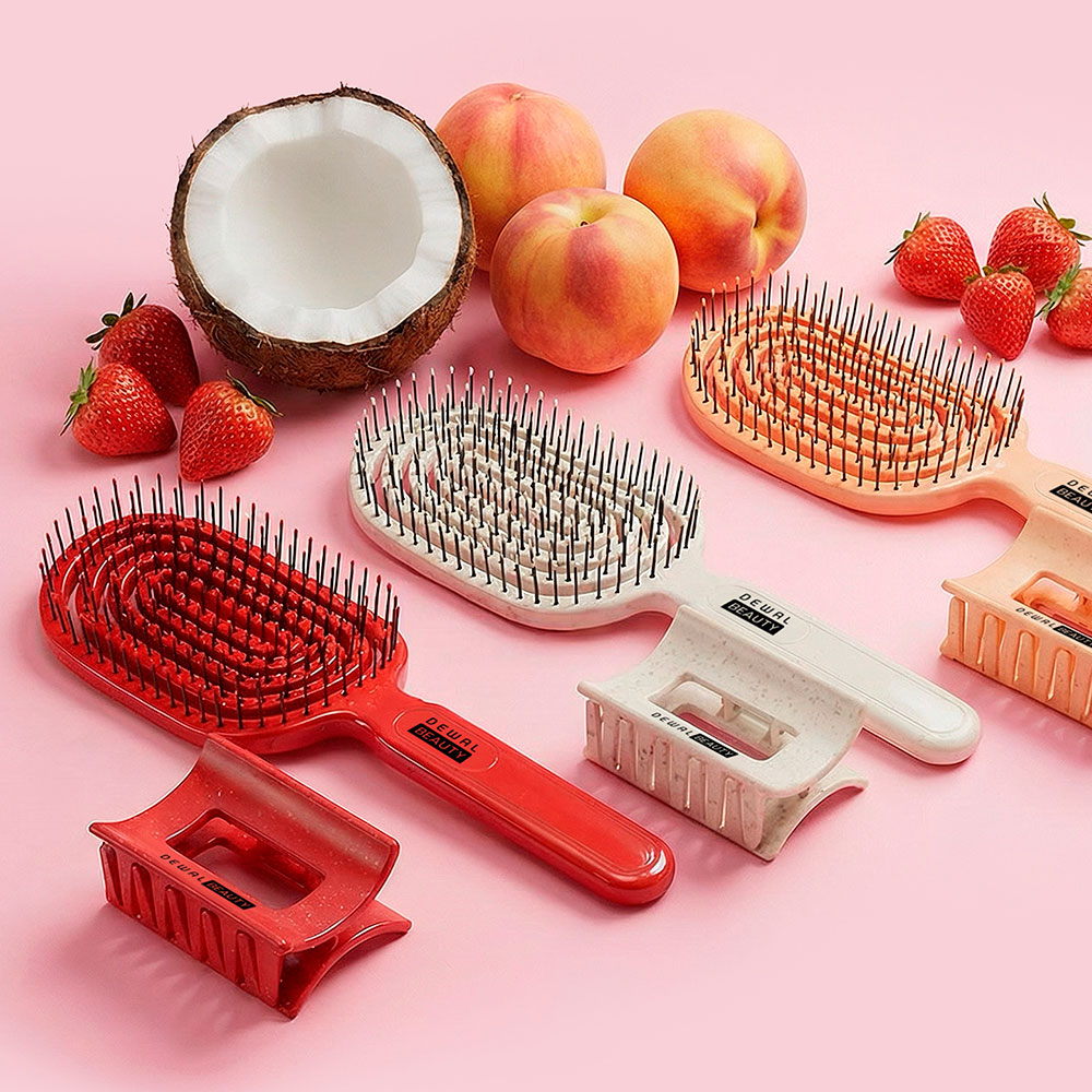 Трихологическая заколка-краб Dewal Beauty для надежной фиксации волос, 3 аромата на выбор
