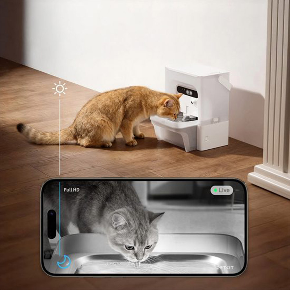 Умная поилка PETKIT Eversweet Ultra с AI-камерой - свежая вода и наблюдение за питьевыми привычками питомца