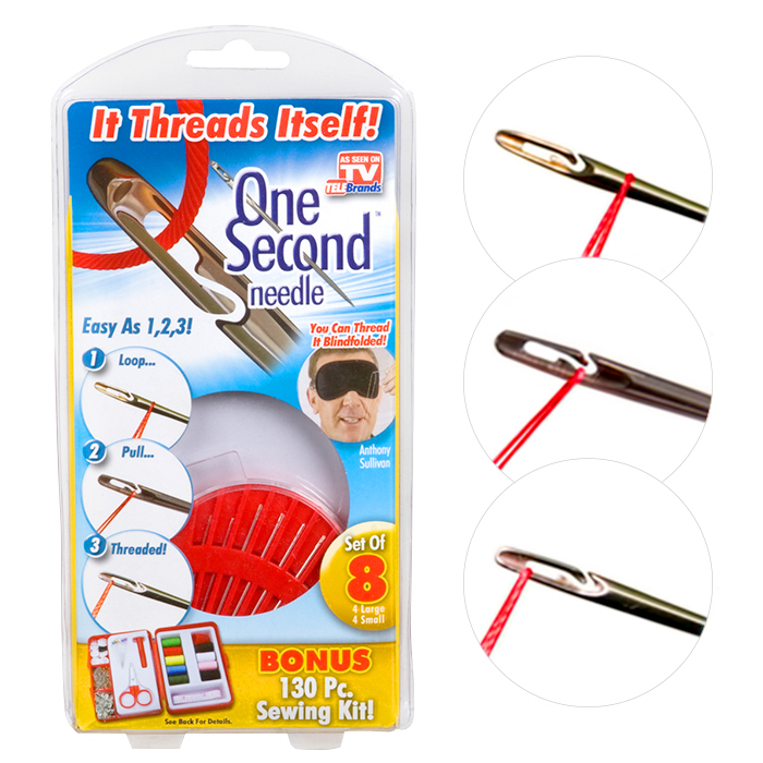 Универсальная игла с облегченным вдеванием нити One Second Needle